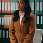 Leah Lewis Matlock Brown Blazer