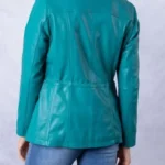 Levens Leather Field Jacket back