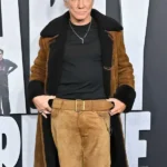 Marty Supreme Movie Premiere Baz Luhrmann Brown Coat