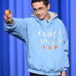 Marty Supreme Sky Blue Hooded Jacket