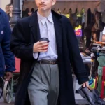 Marty Supreme Timothée Chalamet Black Coat