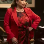 Matlock Justina Machado Red Blazer