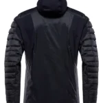 Mens G2 Bakosi Hooded Hybrid Jacket Black Back