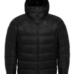 Mens Tilicho Hooded Puffer Jacket Black