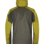 Mens Zubron Hooded Jacket Green Back