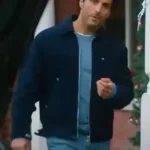 Merry Little Mystery Keon Alexander Blue Suede Jacket