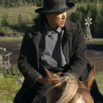Michael Greyeyes The Abandons Black Coat