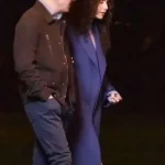 Minnie Driver Run Away Trench Wool Coat