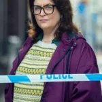 Ruth Jones Run Away Purple Parachute Jacket