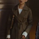 Sarah Franklin Matlock Brown Trench Coat