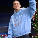 Sky Blue Marty Supreme Hooded Jacket