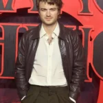 Stranger Things S05 UK Screening Joe Keery Jacket