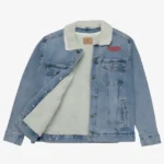 Stranger Things Unisex Sherpa Denim Jacket
