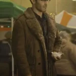 Superman And Lois Clark Kent Suede Shearling Coat