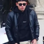 The Beauty Anthony Ramos Black Leather Jacket