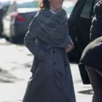 The Beauty Rebecca Hall Grey Coat