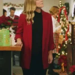 There’s No Place Like Christmas Cindy Busby Red suiting Blazer