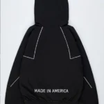 Timothee Chalamet Marty Supreme Black Hoodie Jacket Back