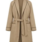 Timothée Chalamet Marty Supreme Brown Coat