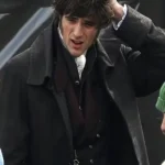 Wuthering Heights 2026 Jacob Elordi Black Coat