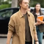 Alfie Allen Girl Taken Corduroy Brown Jacket