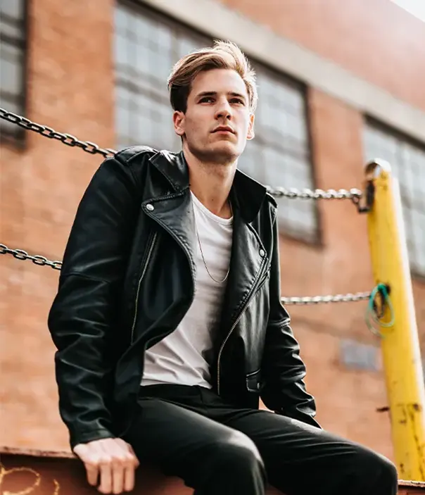 Black Leather Jackets Mens