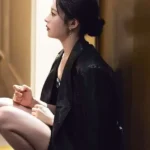 Can This Love Be Translated Go Youn-jung Black Leather Blazer