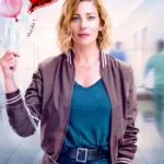 Dear Life Lillian Vandenberg Bomber Brown Jacket