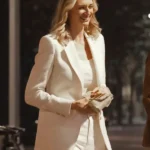 Elizabeth Debicki The Adventures of Cliff Booth White Blazer