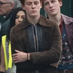 George Weasley Harry Potter Brown Suede Jacket