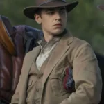 Hero Fiennes Young Sherlock Tiffin Cotton Coat