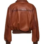 I Love LA Jordan Firstman Brown Jacket Back