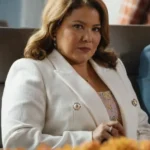 Justina Machado Matlock S02 White Blazer