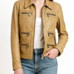 Kill Bill Vol. 1 The Bride Brown Leather Jacket