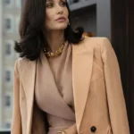 Landman S02 Cami Miller Brown Blazer