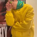 Marty Supreme Timothee Chalamet Yellow Brazil Leather Jacket