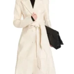 Monica Stevens The Rookie Bridget Regan Beige Coat