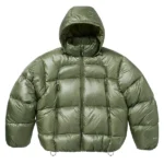 Olive Green Featherweight Down Puffer Jacket