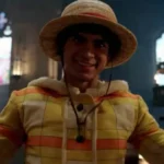 One Piece S02 Inaki Godoy Monkey D. Luffy Plaid Jacket