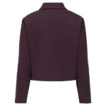 Patience 2025 Ella Purvis Purple Jacket back