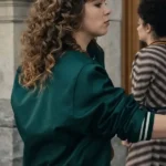 Ponies Haley Lu Richardson Varsity Jacket Green