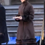 Rama Duwaji Ceremonial Inauguration Brown Long Coat