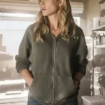 Rebecca Henderson The Hunting Party Grey Hoodie