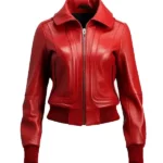 Red_Bomber_Leather_Jacket