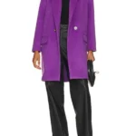 Sanctuary A Witches Tale Stephanie Levi John Purple Wool Coat