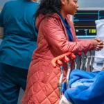 Sheria Irving Chicago Med S11 Quilted Jacket