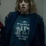 Stranger Things S05 Maya Hawke Blue Coat