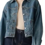 Sunny Nights D’Arcy Carden Blue Jacket