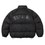 Supreme- Star Sleeve Down Black Puffer Jacket
