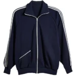 The Adventures Of Cliff Booth Track Navy Jacket